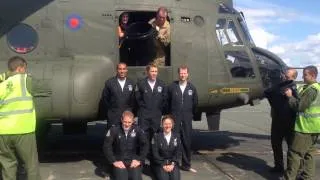 2014 RAF Chinook Display Team Ice Bucket Challenge