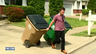 Proper Trash and Recycling Cart Placement PSA