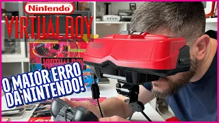 VIRTUAL BOY: o maior ERRRO da NINTENDO e o PIOR VIDEOGAME do mundo!