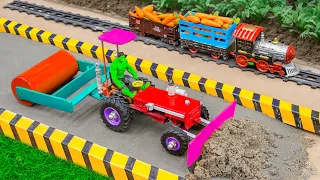Mini tractor transporting | Radha Krishna Trolly | Gauri Ganesh Murti durga Navratri,water tanker#11