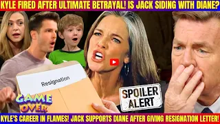 It Will Shock You!🤯💥"Explosive Exit: Kyle Fired for Betrayal! Jack's Surprising Support for Diane!"