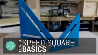 Speed Square Basics · How to use a Speed Square/Rafter Square