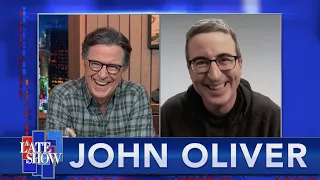 "I Nearly Burst Into Tears" - John Oliver On Voting For The First Time As An American Citizen