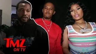 Nicki Minaj & Hubby Stared Down by Meek Mill Before Shouting Match | TMZ TV