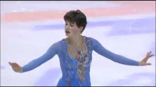 Irina Slutskaya at the 19th Winter Olympic Games in 2002 in Salt Lake City