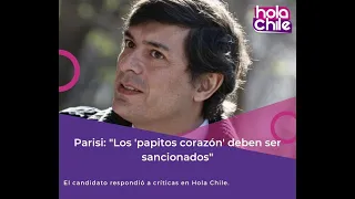 Franco Parisi responde a críticas: "Los 'papitos corazón' deben ser sancionados"