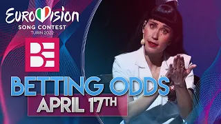 Eurovision 2022: Betting Odds Ranking - 17/04/2022