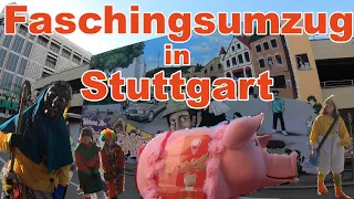 Faschingsumzug in Stuttgart