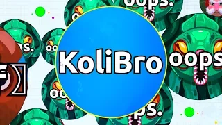 DESTROYING TEAMS SOLO IN AGARIO ( Agar.io Legendary Solo Moments )