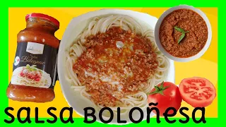 Salsa boloñesa fácil, rápida y económica sin tomates #recetasconamor