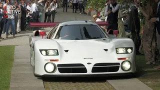 Concorso d'Eleganza Villa d'Este 2022 Parade - R390 GT1, MC12, Boat Tail, Bulldog, 250 GT Zagato