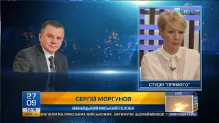 Вінницький Міський голова Сергій Моргунов: пожежа на складах практично повністю локалізована