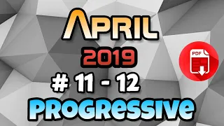 # 11 - 12 | 115 wpm | Progressive Shorthand | April 2019