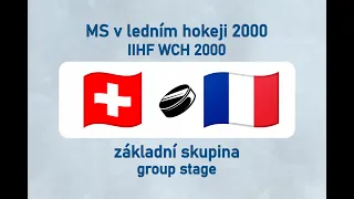 MS v ledním hokeji 2000, SUI-FRA (základní skupina)