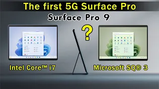 Microsoft Surface Pro 9 | 5G | EVERYTHING YOU NEED TO KNOW.