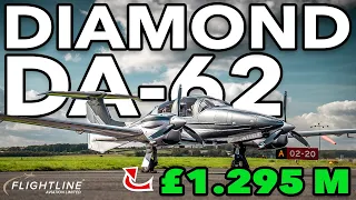 See Inside the £1.2M Diamond Da-62: SAFEST Light Twin Aircraft | #3 4K #diamond #da62 #vlog #flight