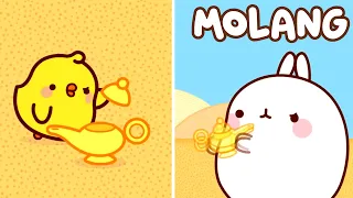 Molang  ที่รัก ✨ ตะเกียงวิเศษ THE MAGIC LAMP 🐃 NEW Episode 💫 การ์ตูนตลก ⭐ Super Toons TV Thai