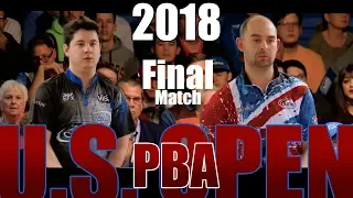 2018 Bowling - PBA Bowling US Open Final - Jakob Butturff VS. Dom Barrett