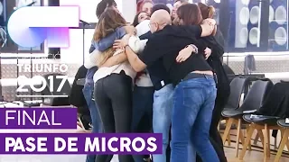 PRIMER PASE DE MICROS PARA LA FINAL (ENTERO) | OT 2017