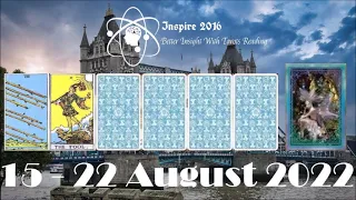 TAURUS WEEKLY TAROT ASTROLOGY HOROSCOPE 15 - 22 AUGUST 2022 By INSPIRE TAROTS YOUTUBE CHANNEL