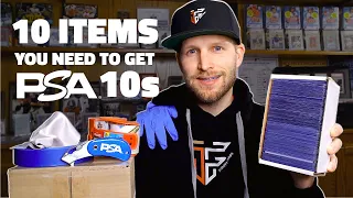 10 Items YOU NEED To Get PSA 10s! | PSA Submission Tutorial - New Online Submission Center