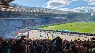 Celtic Fans atmosphere highlights Scottish Cup Semi Final | Celtic vs Aberdeen