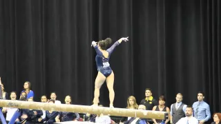 Desiree Palomeres BB 2016 NCAA Gymnastics