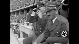 Adolf Hitler on drugs. (Berlin Olympics 1936)