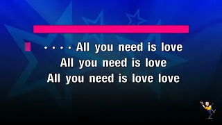 All You Need Is Love - Beatles (KARAOKE)