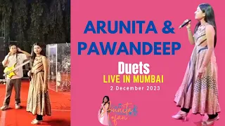 Arunita Kanjilal & Pawandeep Rajan Duets Live in Mumbai