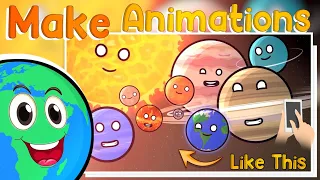 How to Make Planets Animation in Mobile || Make Animations Like SolarBalls Using Mobile