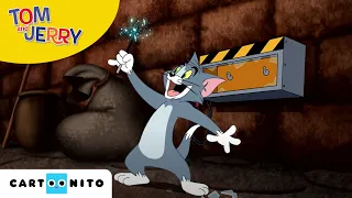 Całkiem nowe przygody Toma i Jerry’ego | Walka na magiczne różdżki | Cartoonito