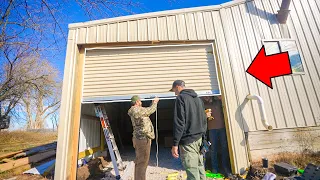 Installing Shop Doors at the Ranch (Gone Wrong)