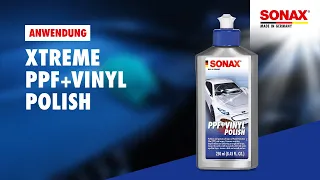 Anwendung SONAX XTREME PPF+Vinyl Polish