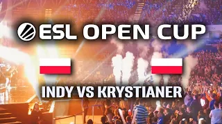 Indy VS Krystianer PvP ESL Open Cup #225 Europe polski komentarz