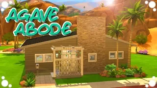 AGAVE ABODE || Rebuild Oasis Springs || The Sims 4 Speed Build (No CC)