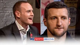 "Are you going to cry?!" 😭 | Carl Froch & George Groves' CLASSIC moment 😆