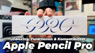 Apple Pencil Pro - ALLE Neuerungen die ihr kennen müsst!
