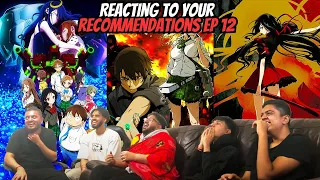 ACCEL WORLD + BTOOOM + BLOOD C!!!| Reacting To Your Recommendations Ep 12 | TMC