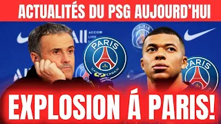 🔴🔵DERNIERES NOUVELLES! TREMBLEMENT DE TERRE Á PARIS! PERSONNE NE PENSAIT Á ÇA! PSG VS DORTMUND! PSG