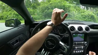 2021-2022 Ford Mustang Ecoboost POV Test Drive, 0-60, 0-75 // Radial Reviews