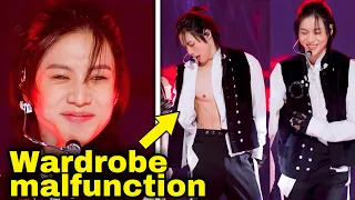 Taemin’s reaction to wardrobe malfunction goes viral #kpop