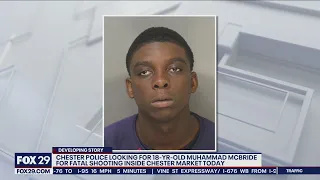 Chester police looking for 18-year-old after fatal shooting inside market