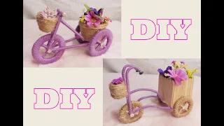 DIY Home Decor | Bicycle Flower Vase