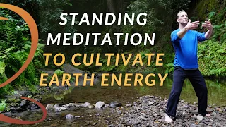 6-Minute Guided Meditation to Cultivate Earth Energy | Standing Meditation