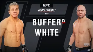 EA Sports UFC 4 - Bruce Buffer vs Dana White - Gameplay (PS4 HD) [1080p60FPS]