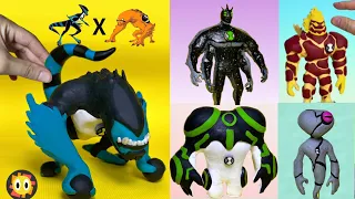 Sculpting Ben10 aliens fusion using clay｜ Ben10 Clay