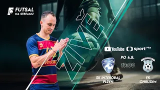 FUTSAL NA STREAMU | SK Interobal Plzeň X FK Chrudim