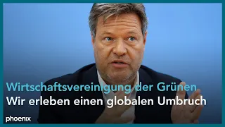 Robert Habeck zur neuen Wirtschaftsvereinigung der Grünen am 25.04.23