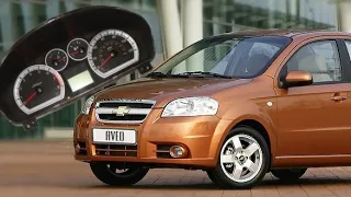 Aveo T-250 замена экрана панели приборов, открытие БК, секреты